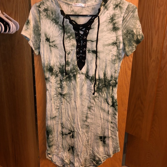 Fashion Nova Dresses & Skirts - Tie die casual dress